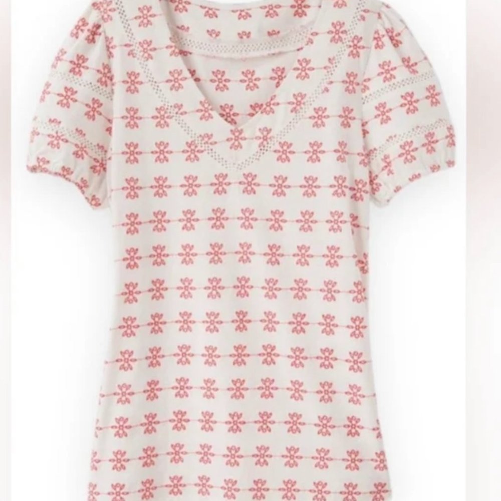 NWT NIB Matilda Jane Carolina Eyelet Top Size Medium